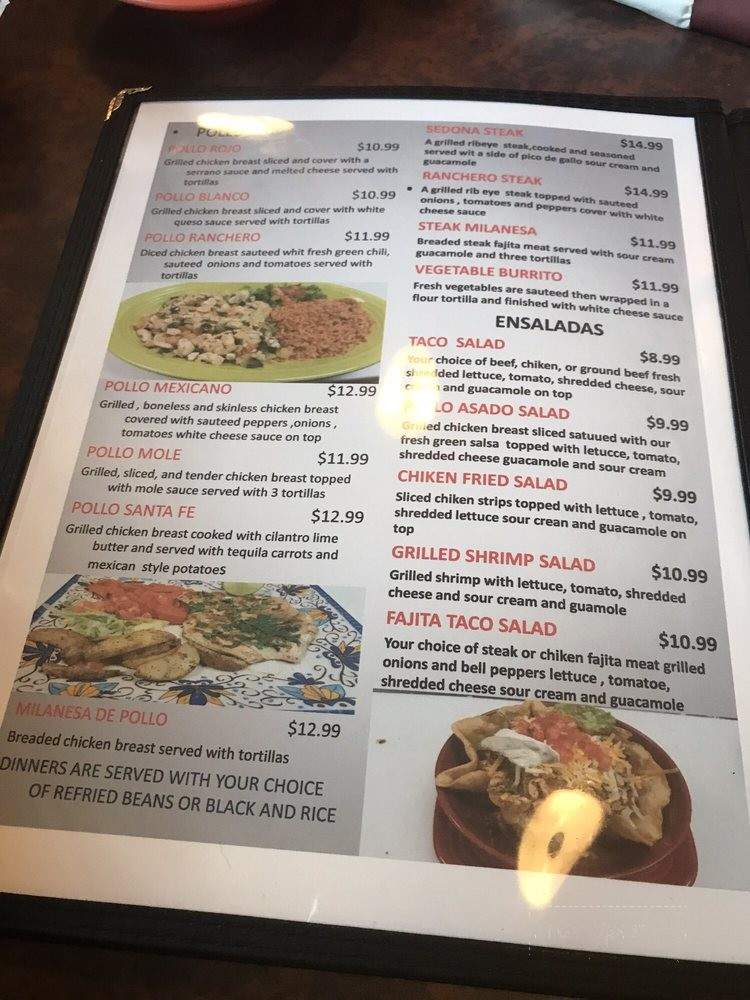 Salinas 2 - St. Louis, MO menu_pic