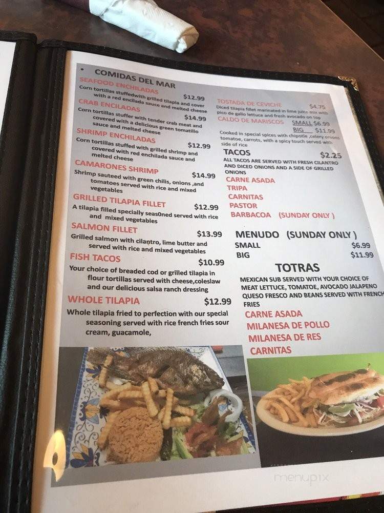 Salinas 2 - St. Louis, MO menu_pic