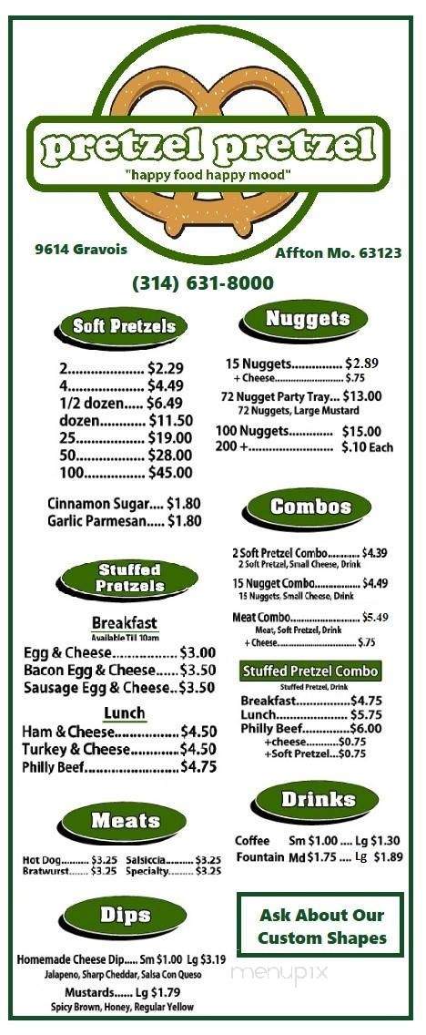 Pretzel Pretzel - Affton, MO menu_pic