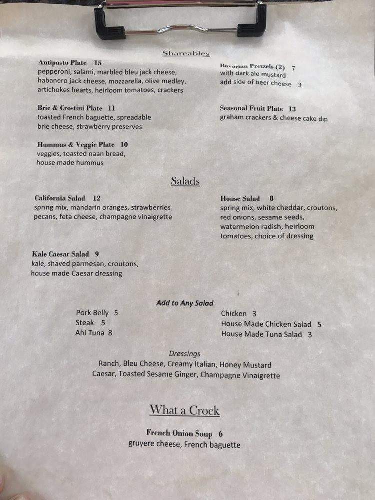 Motley's on Main - Saint Charles, MO menu_pic