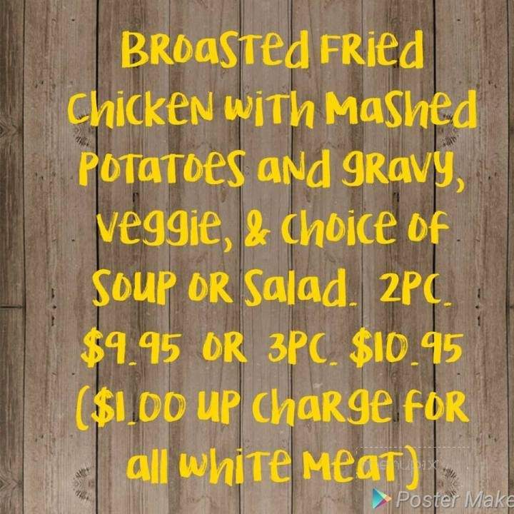 The Country French Cafe - Macon, MO menu_pic