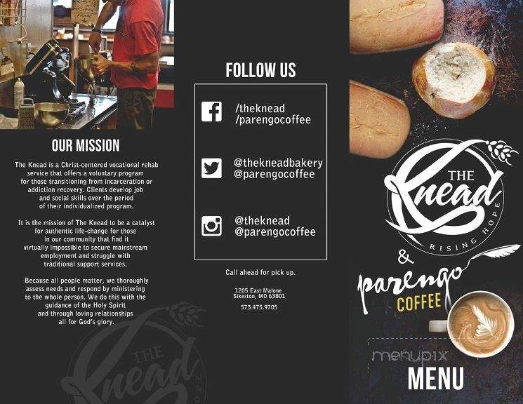 The Knead - Sikeston, MO menu_pic