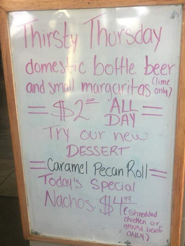 El Cabrito Mexican Restaurant - Dexter, MO menu_pic
