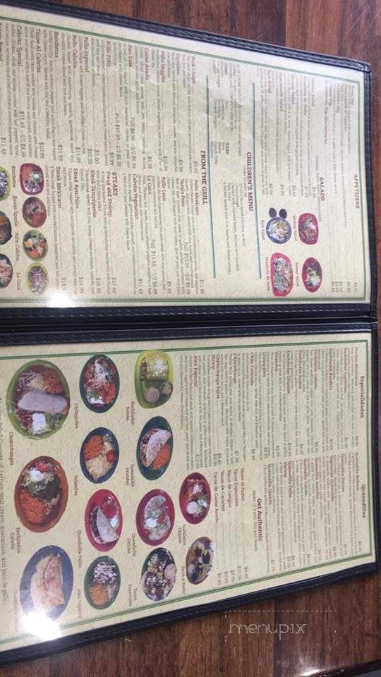 El Cabrito Mexican Restaurant - Dexter, MO menu_pic