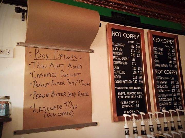 Black Box Coffee - Odessa, MO menu_pic