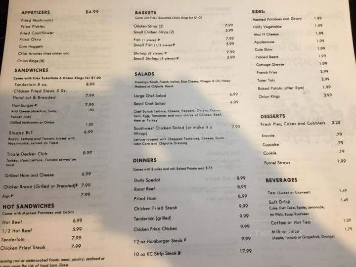Family Traditions Cafe - Smithville, MO menu_pic