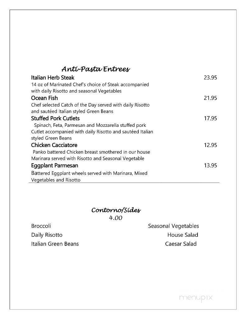 Aglio 614 - Saint Joseph, MO menu_pic
