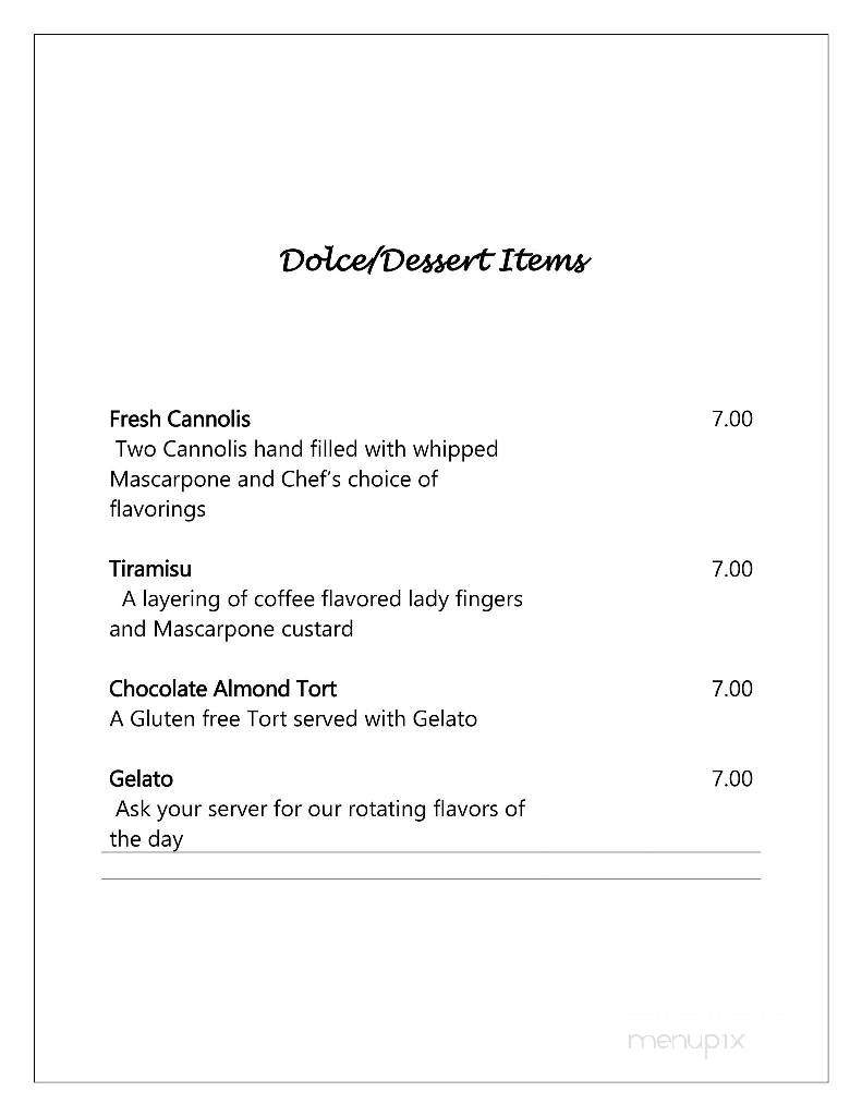 Aglio 614 - Saint Joseph, MO menu_pic