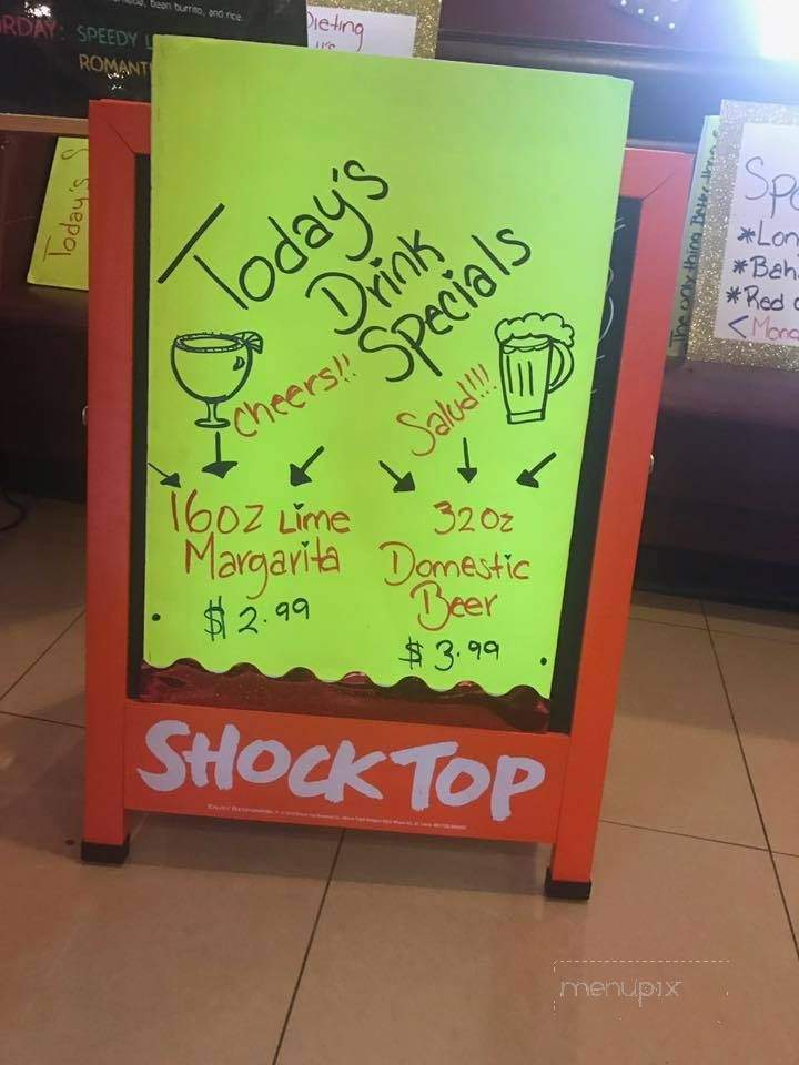 El Caballo De Oro - Neosho, MO menu_pic