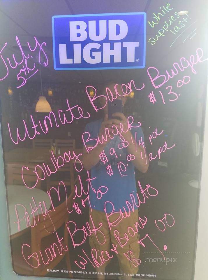 Bobcats Bar and Grill - Ozawkie, KS menu_pic