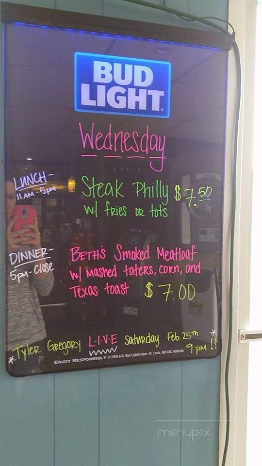 Bobcats Bar and Grill - Ozawkie, KS menu_pic