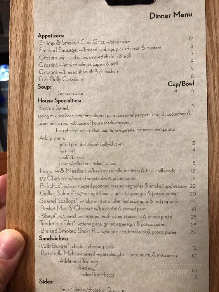 Sierra Grill - Lenexa, KS menu_pic