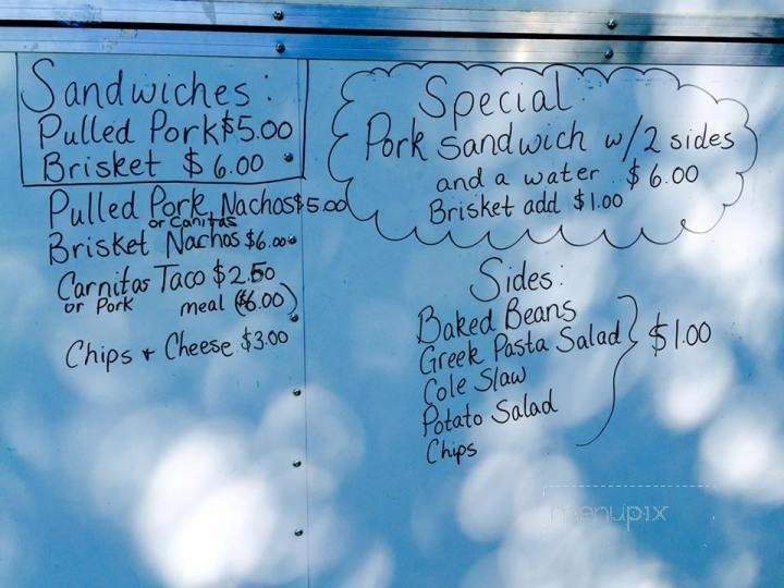 Saucy Lady BBQ and Catering - Osage City, KS menu_pic