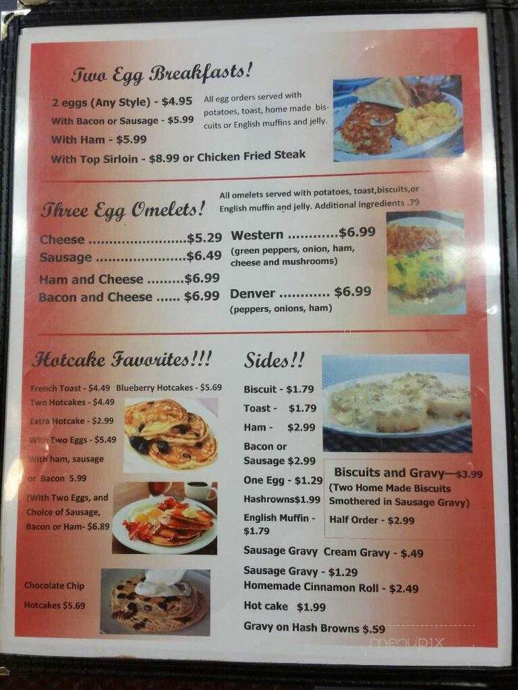 Fireside Restaurant - Wichita, KS menu_pic