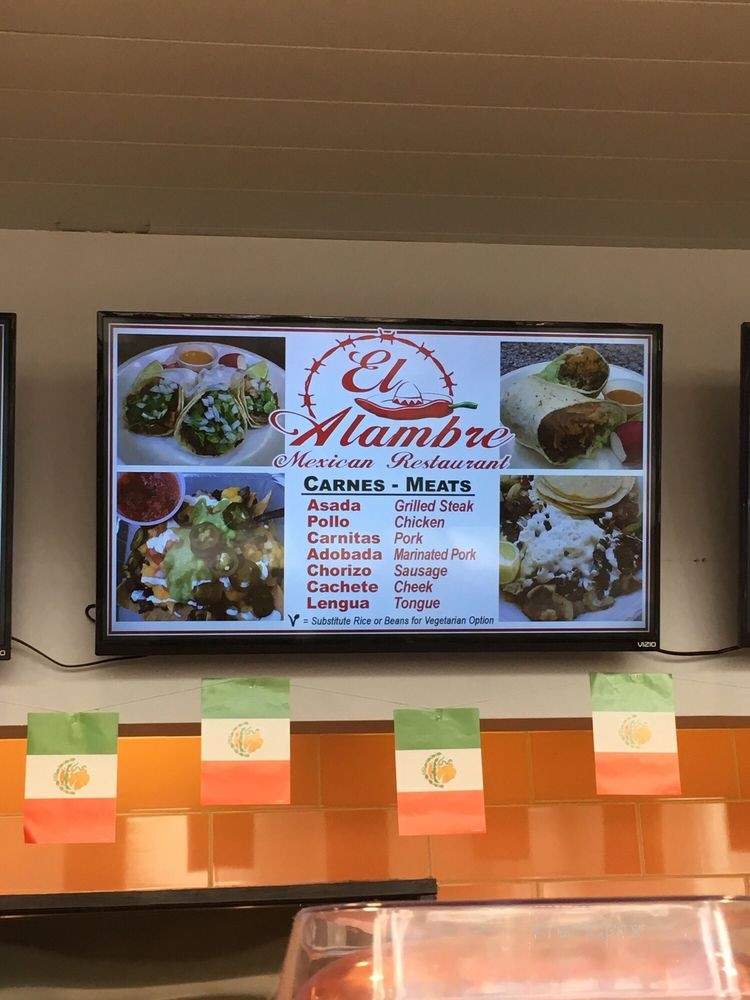 El Alambre - Omaha, NE menu_pic