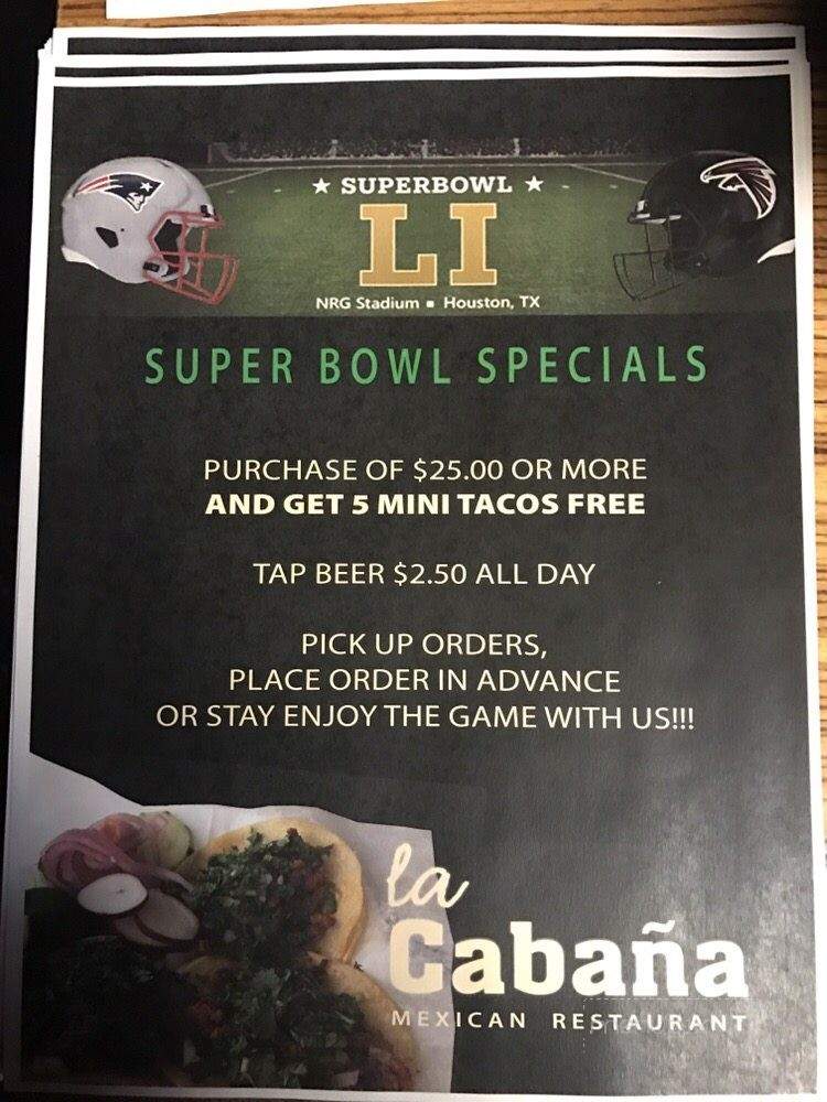 La Cabana - Lincoln, NE menu_pic