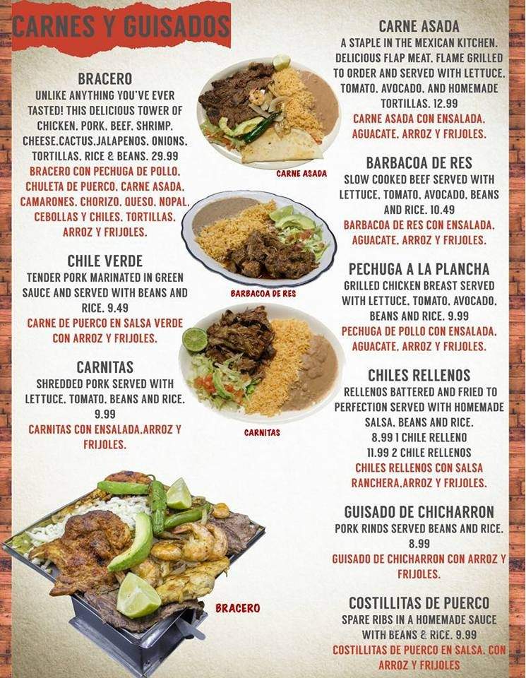 El Tucanaso - Grand Island, NE menu_pic