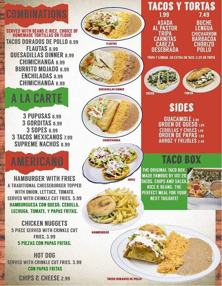 El Tucanaso - Grand Island, NE menu_pic