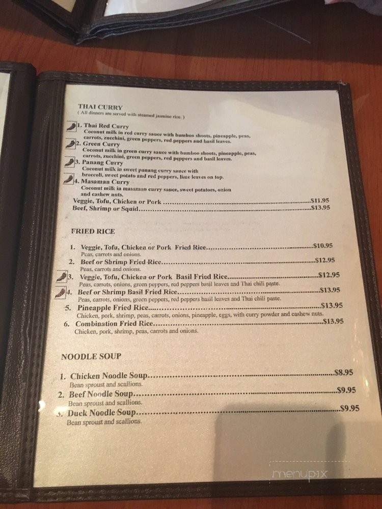 Thai Ocha - Metairie, LA menu_pic