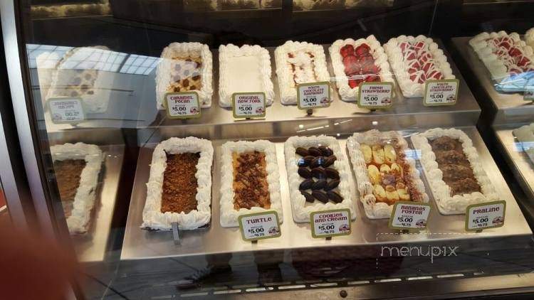 Copelands' Cheesecake Scoop Cafe - Kenner, LA menu_pic