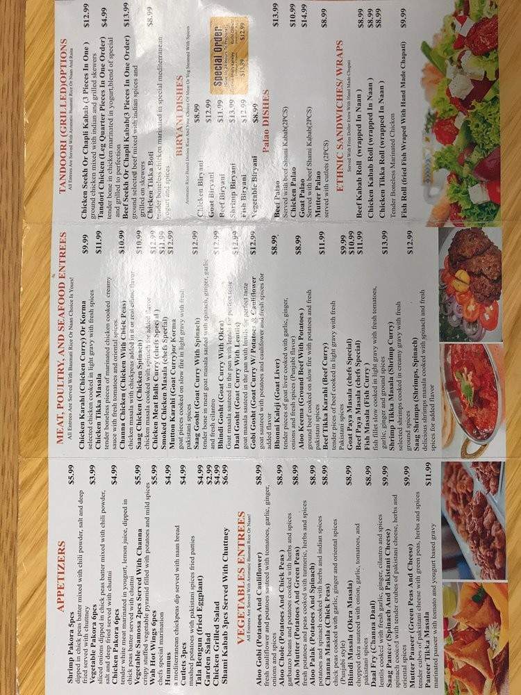 Wah Kitchen - Kenner, LA menu_pic