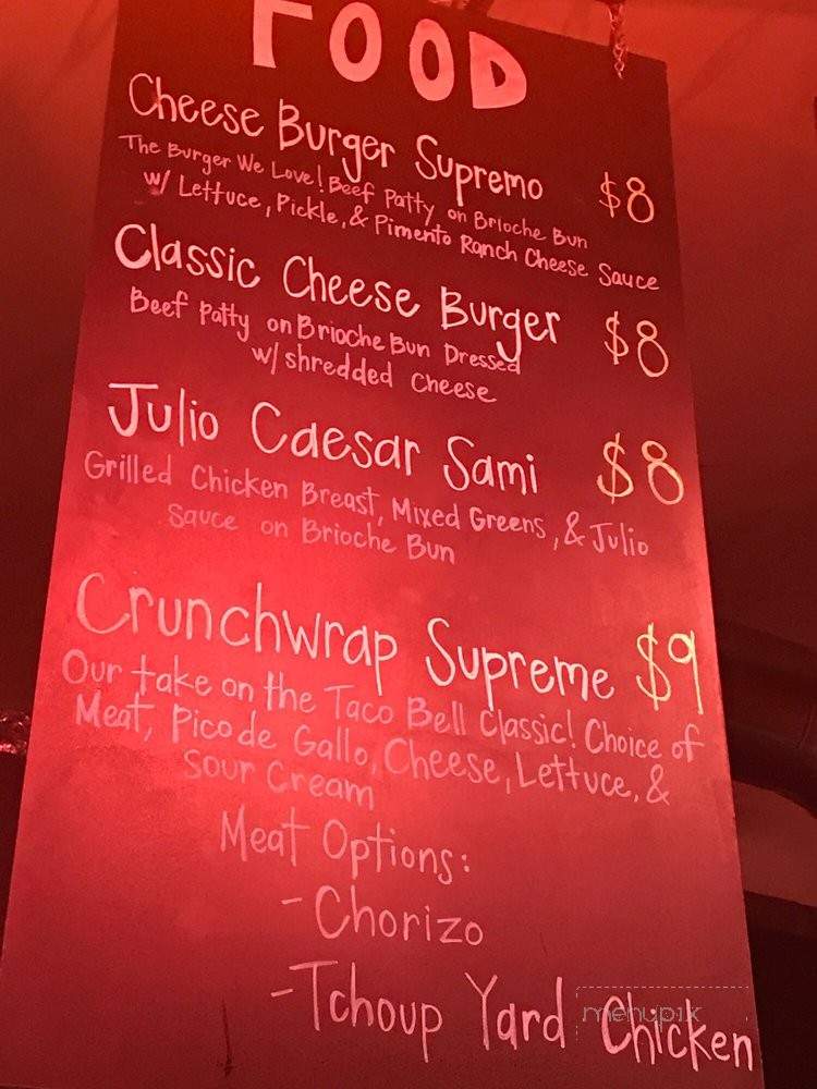 Karibu Kitchen - New Orleans, LA menu_pic
