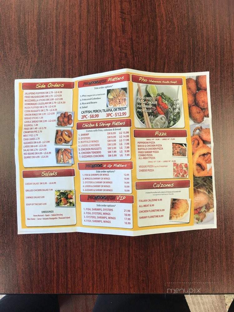 Phohooksafish - New Orleans, LA menu_pic
