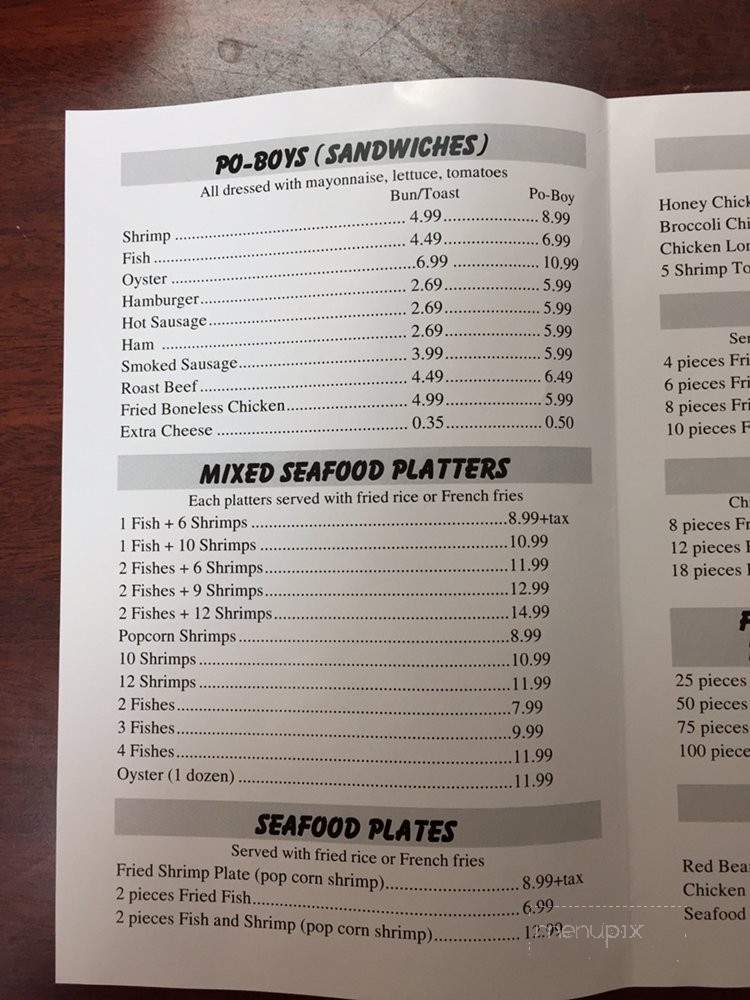 Boiling Pot - New Orleans, LA menu_pic