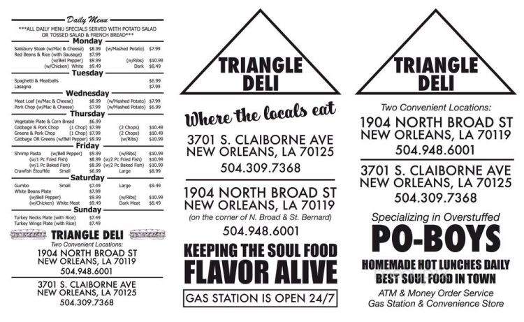 /31275728/Triangle-Deli-New-Orleans-LA - New Orleans, LA