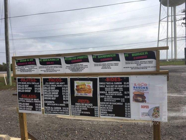 La Casa On Wheels - Golden Meadow, LA menu_pic