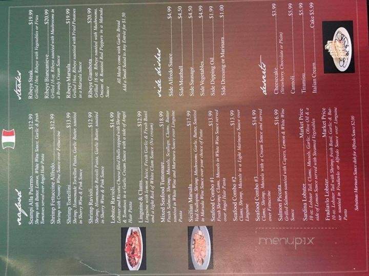 Govani's - Crowley, LA menu_pic