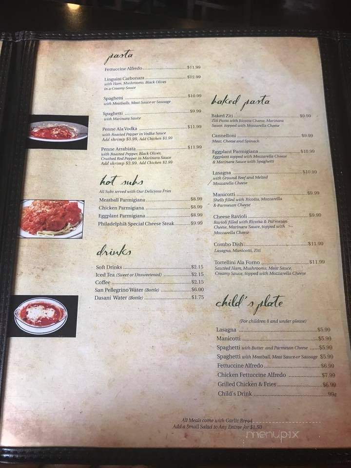 Fratelli's Italian Grille - Prairieville, LA menu_pic