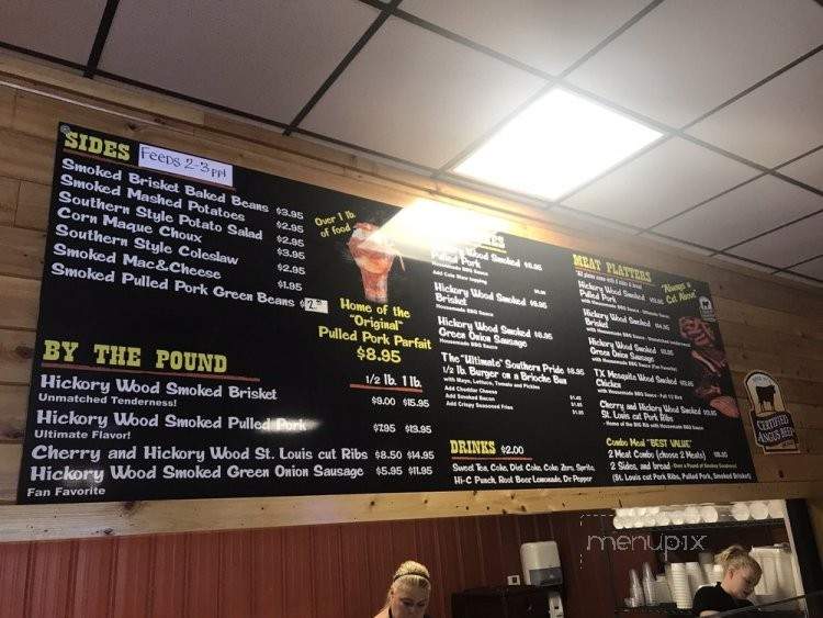 Southern Pride BBQ - Baton Rouge, LA menu_pic