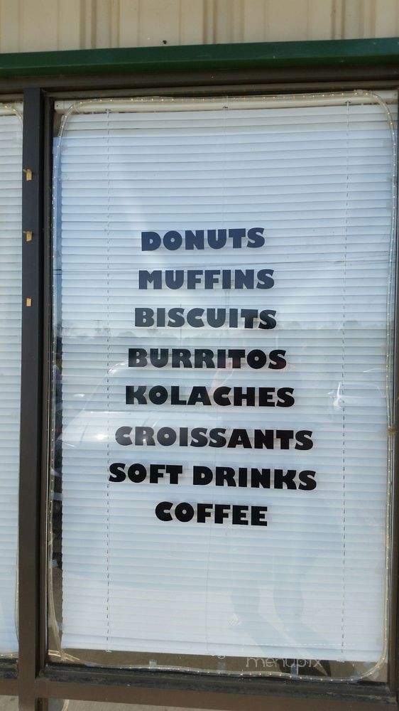 The Donut Shop - Stonewall, LA menu_pic
