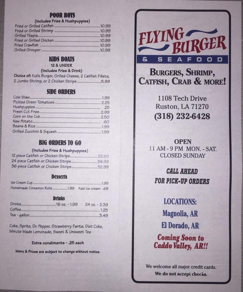 /30824727/Flying-Burger-Ruston-LA - Ruston, LA