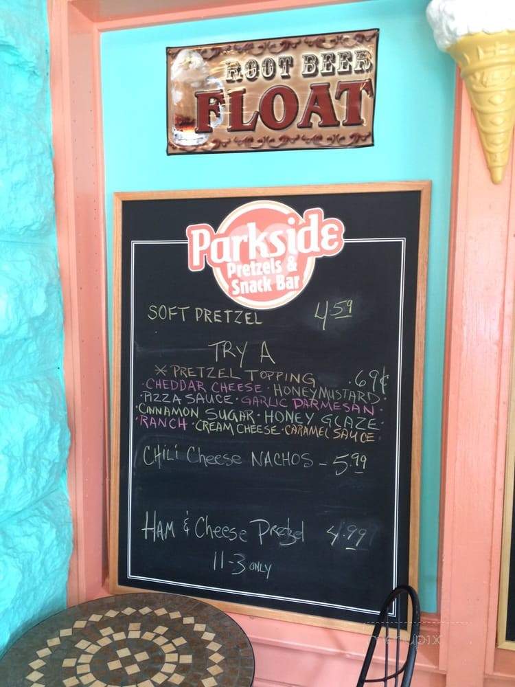 Parkside Pretzel & Snack Bar - Eureka Springs, AR menu_pic