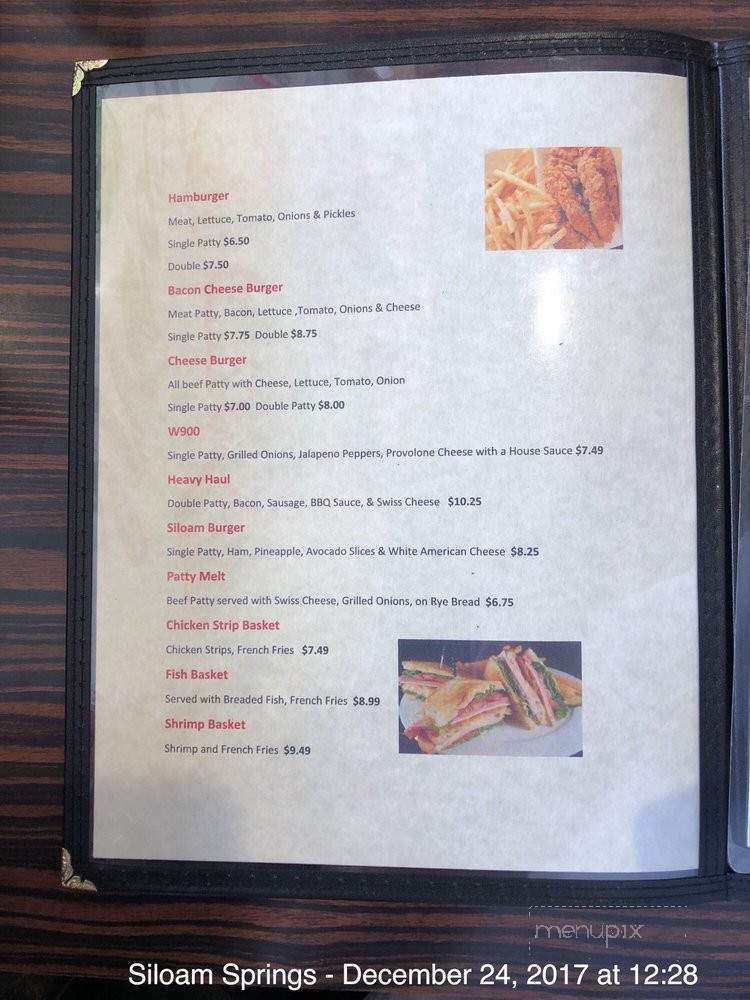 E&L's Cafe - Siloam Springs, AR menu_pic
