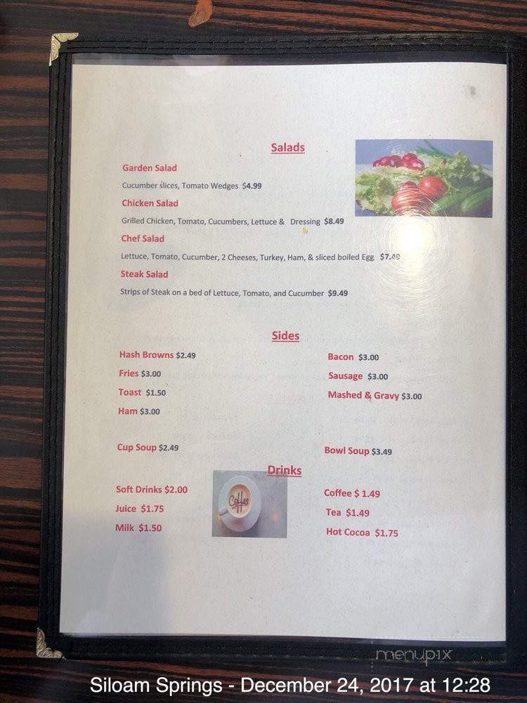 E&L's Cafe - Siloam Springs, AR menu_pic