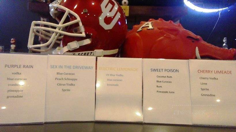 The Toasted Pub - Siloam Springs, AR menu_pic