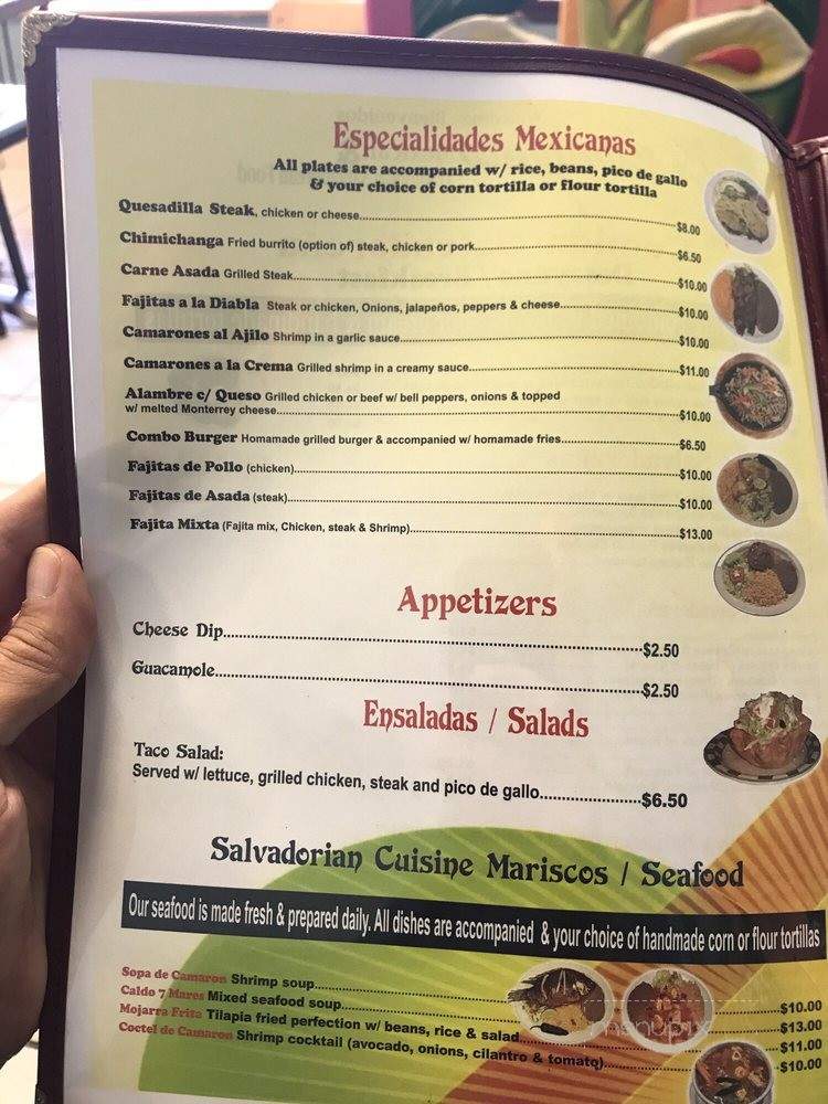 El Santaneco - Springdale, AR menu_pic