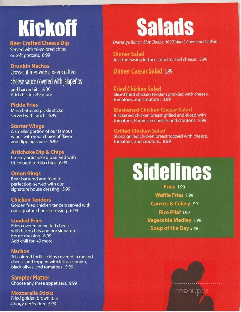 America's Wings - Clarksville, AR menu_pic
