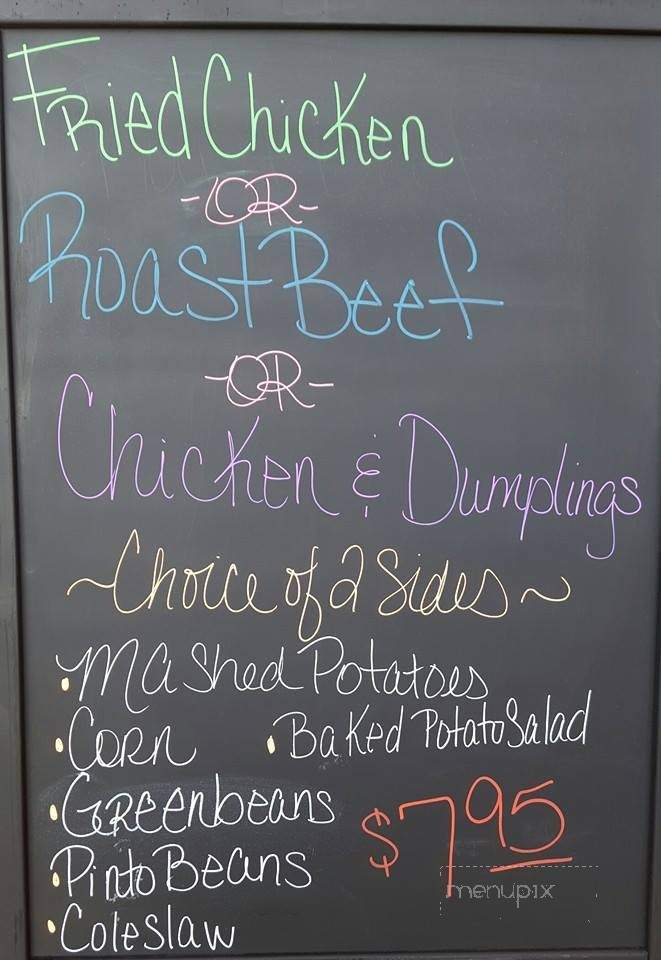 Olivers - Van Buren, AR menu_pic