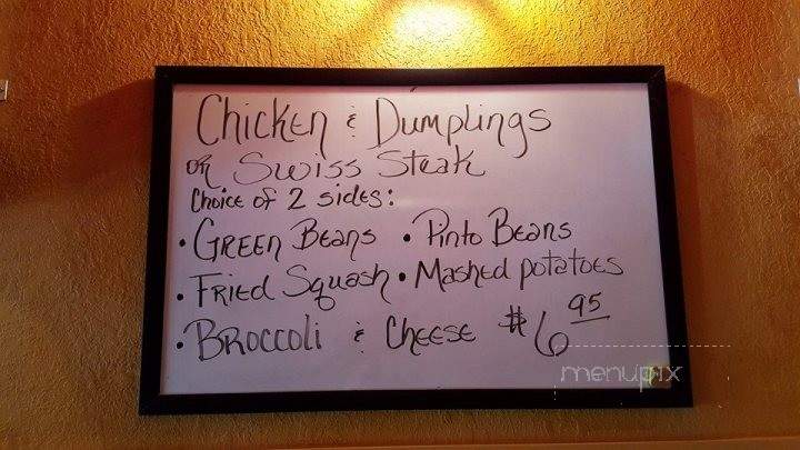 Olivers - Van Buren, AR menu_pic