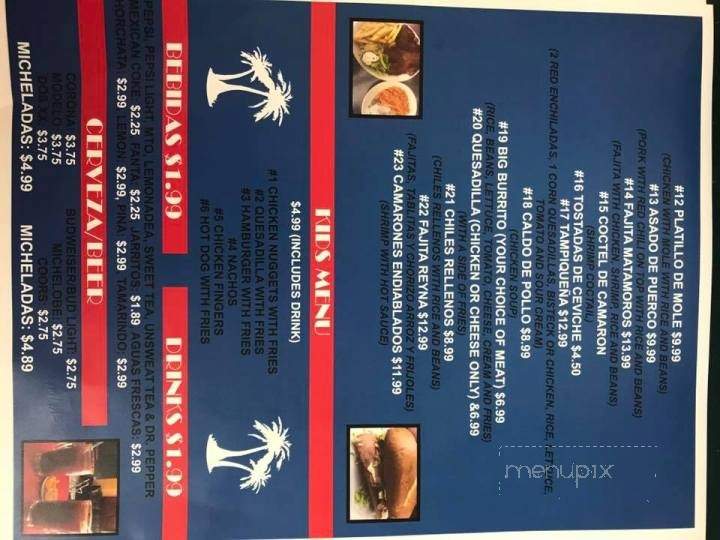Taco's La Palma - Ardmore, OK menu_pic