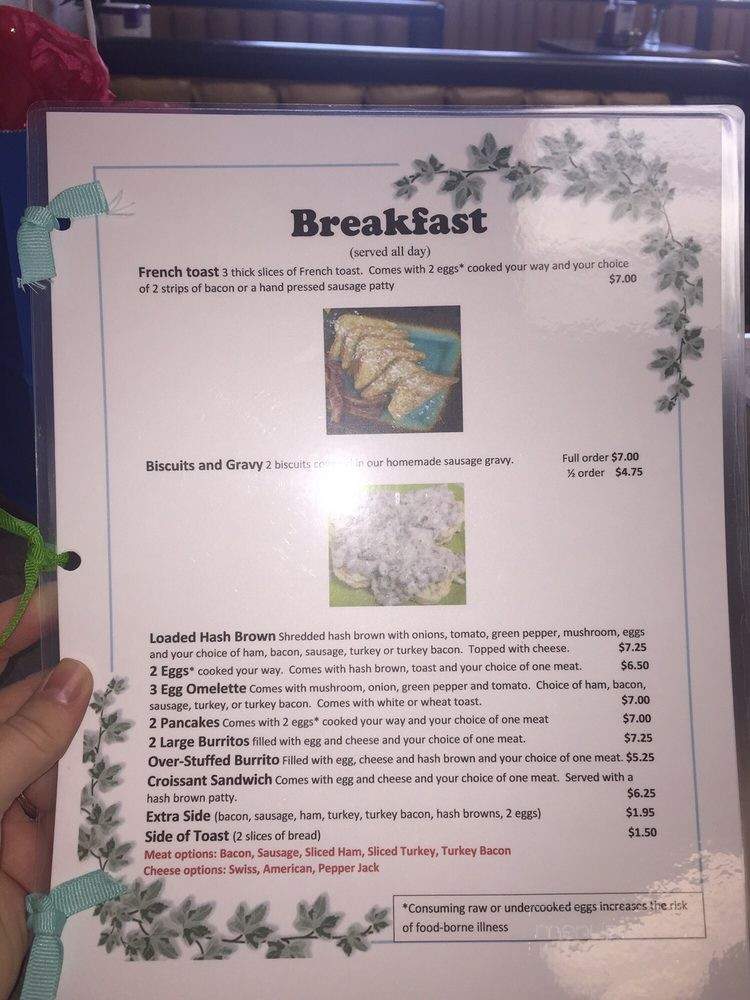 Ann's Home Cookin Cafe - Lawton, OK menu_pic