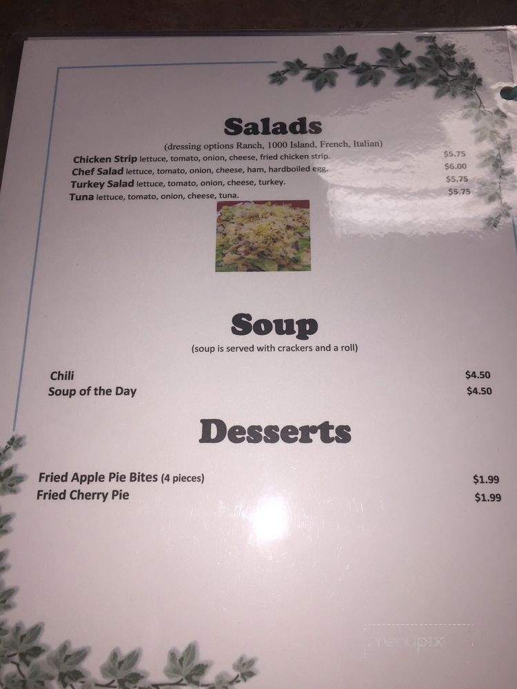 Ann's Home Cookin Cafe - Lawton, OK menu_pic
