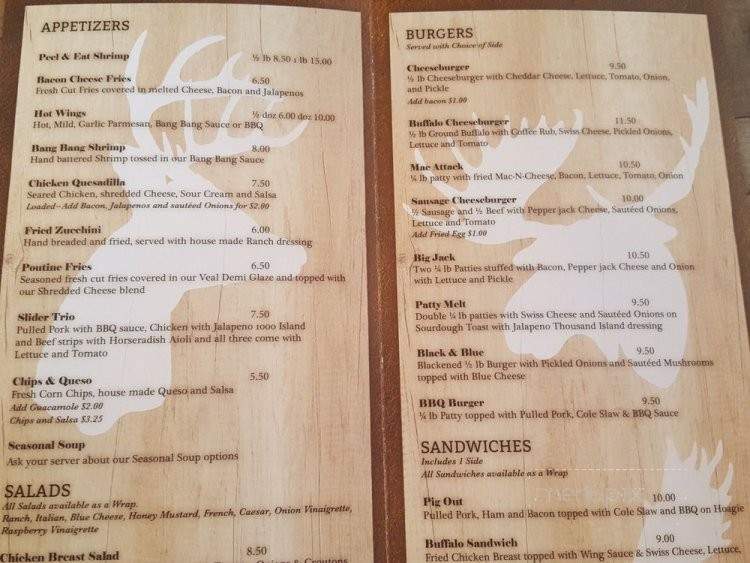The LODGE Eatery and Pub - Catoosa, OK menu_pic