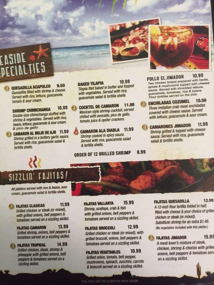 El Jimador - Tecumseh, OK menu_pic