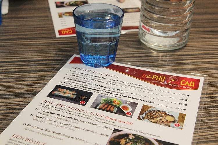 Pho Ga Cali - Carrollton, TX menu_pic