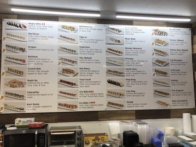 Sushi Go - Frisco, TX menu_pic